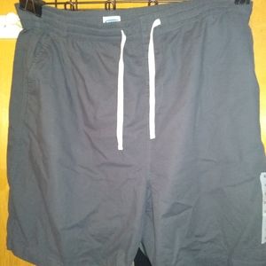 New XXL Mens Navy Blue Swim Trunks